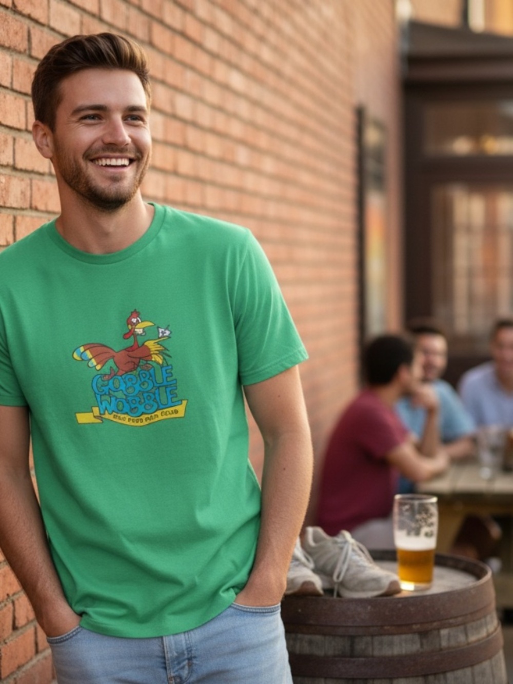 Gobble Wobble graphic Tee